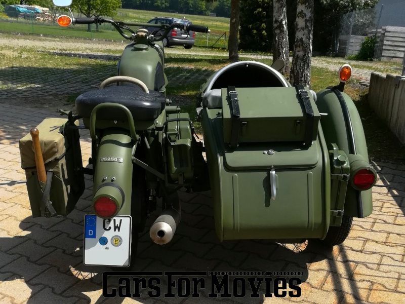 CarsForMovies | MZ ES 250 / 2  NVA 1969 DDR Grün Grün Militärfahrzeug Motorrad Baden-Württemberg 6320 ostblock ddr nva ddr